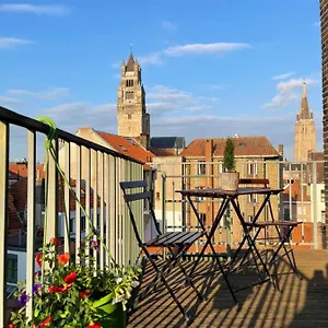 Cosy Penthouse In The Heart Of Bruges Apartment Bruges